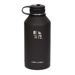 Earthwell Kewler Vacuum Bottle 64oz (1.9L) - Opener Cap - Volcanic Black