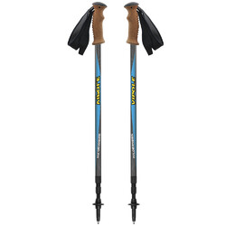 Vipole Wilderness AS Cork Trekking Poles - Blue