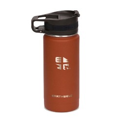 Earthwell Roaster Vacuum Bottle 16oz/470ml - Loop Cap - Sierra Red