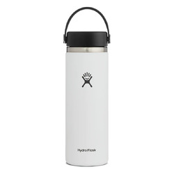 Hydro Flask Wide Mouth Insulated Water Bottle - 20oz/592ml - White
