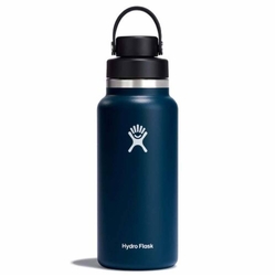 Hydro Flask Wide Mouth Insulated Water Bottle w/ Flex Chug Cap - 32oz/946mL  - Indigo