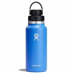 Hydro Flask Wide Mouth Insulated Water Bottle w/ Flex Chug Cap - 32oz/946mL  - Cascade