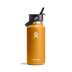Hydro Flask Wide Mouth Insulated Water Bottle w/ Flex Straw Cap