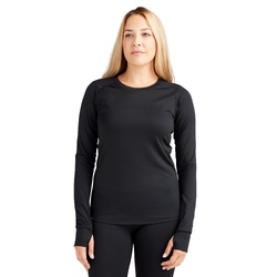 Dakine Lupine Lightweight Womens Long Sleeve Crew T-Shirt - Black