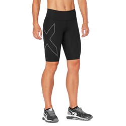2XU Womens MCS Run Compression Shorts - Black/Nero Reflective