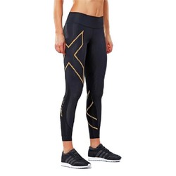 2XU MCS Run Womens Compression Tights - Blk/Grf