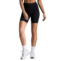 2XU Form Stash Hi-Rise Womens Bike Shorts - Black/Black