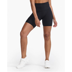 2XU Form Stash Hi-Rise Womens Bike Shorts - Black/Black