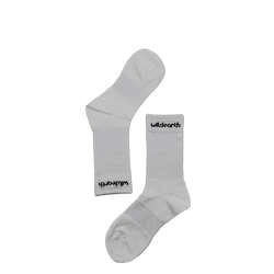 Wild Earth Original Crew Running Socks - White