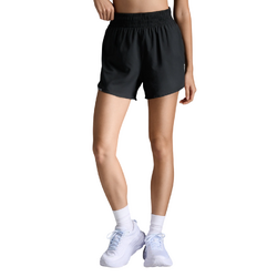 2XU Aero Hi-Rise 4in Womens Running Shorts - Black/Silver Reflective