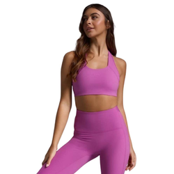 2XU Form Racerback Womens Medium Impact Bra - Hyper Violet/Hyper Violet