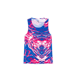 Fractel Velocity Womens Running Singlet - Fuchsia Ripple