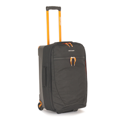 One Planet Wheelie Good 70L Wheeled Travel Luggage - Black/Orange