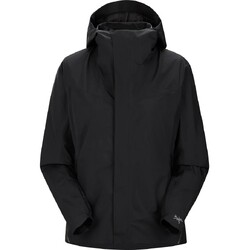 Arcteryx Solano GTX Womens Softshell Hooded Jacket - Black