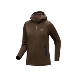 Arcteryx Kyanite Womens Stretch Fleece Hooded Jacket - Carob