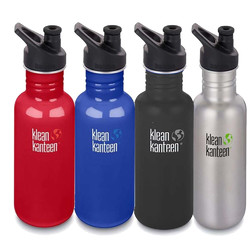 Klean Kanteen 18oz Classic Sport Cap Water Bottle .53L
