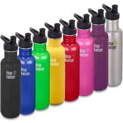 Klean Kanteen 27oz Classic Sport Cap Water Bottle .8L