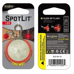 Nite Ize Spot Lit LED Carabiner Light - Red