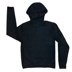 SAMBOB Narrow Alpha 60 Womens Fleece Hoodie - Black