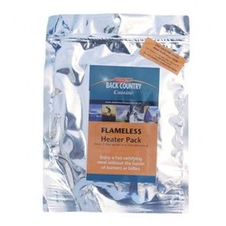 Back Country Flameless Heater pack for Food