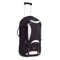 Explore Planet Earth Caracas Roller 65L Wheeled Travel Backpack & Daypack - Black