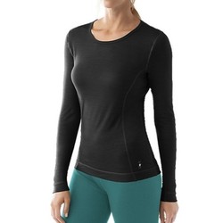 SmartWool Womens Base Thermal Midweight Crew Shirt