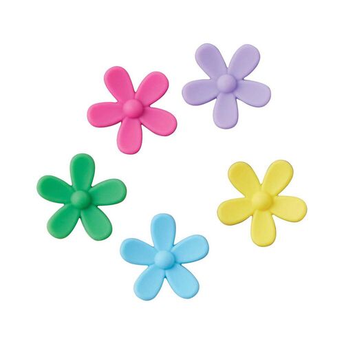 Crocs Flower Power Jibbitz Shoe Charms - 5 Pack