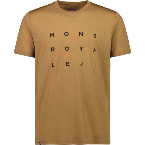 Mons Royale Icon Classic Mens Merino T-Shirt