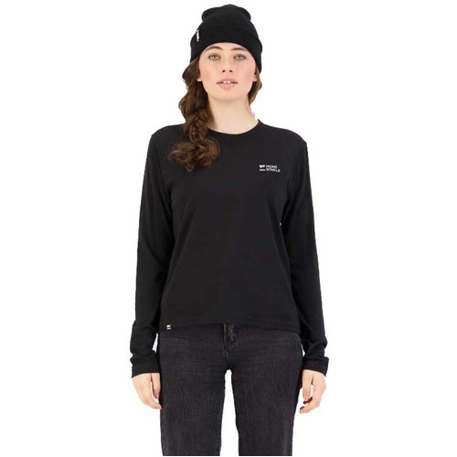 Mons Royale Icon Womens Merino Relaxed Long Sleeve Top