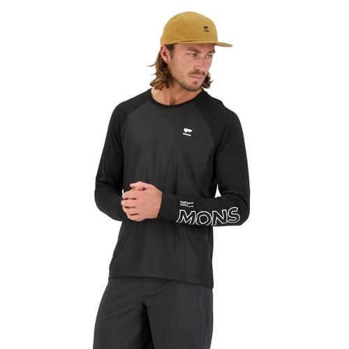 Mons Royale Tarn Merino Shift Wind Mens Bike Jersey