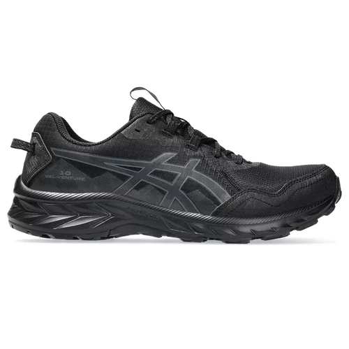 Asics Gel-Venture 10 Mens Extra Wide Trail Running Shoes - Black/Graphite Grey - US10