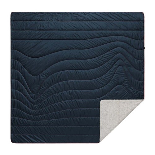 Rumpl Sherpa Puffy Outdoor Blanket 2P Deepwater