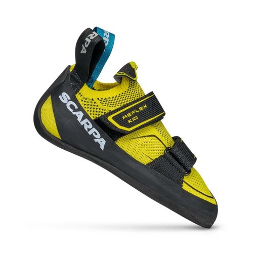 Scarpa Reflex Kids Climbing Shoes - Yellow/Black - EU31/US13