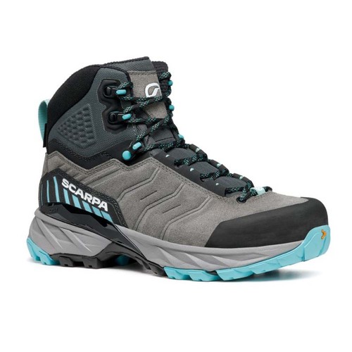 Scarpa Rush Trek GTX Womens Hiking Boots - Mid Gray/Aqua - EU37/US6