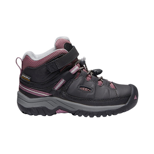 Keen Targhee Mid WP Kids Waterproof Hiking Boots - Raven Tulipwood
