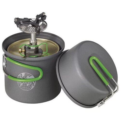 Optimus Crux Lite Stove w/ Terra Solo Cookset Bundle