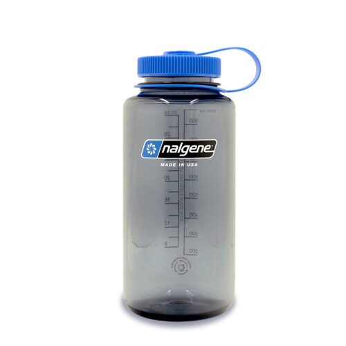 Nalgene Wide Mouth Sustain Water Bottle - Grey - 1000ml