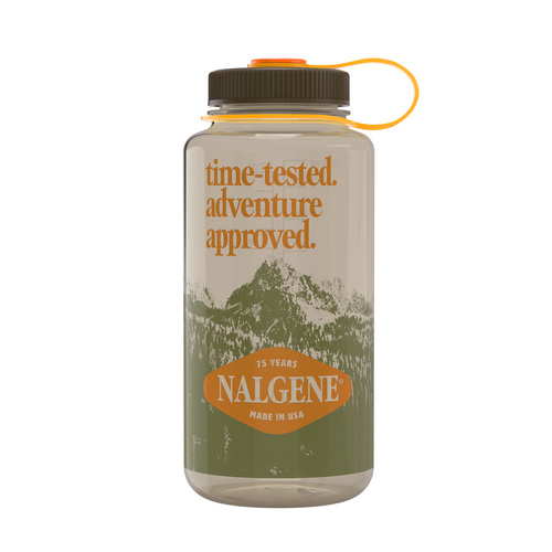 Nalgene Sustain Wide Mouth 75th Anniversary Water Bottle - 1L