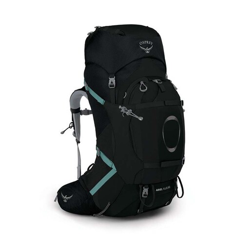 Osprey Ariel Plus 60L Womens Hiking Backpack Black M L