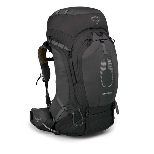 Osprey Atmos AG 65L Mens Hiking Backpack - Black - L/XL
