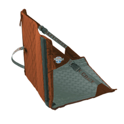 Crazy Creek Hex 2.0 Original Lightweight Packable Hiking Chair - Copper / Slate