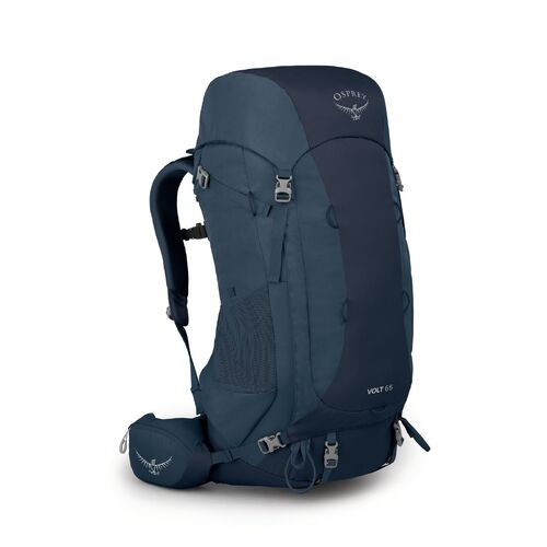 Osprey Volt 65L Mens Hiking Backpack - Muted Space Blue