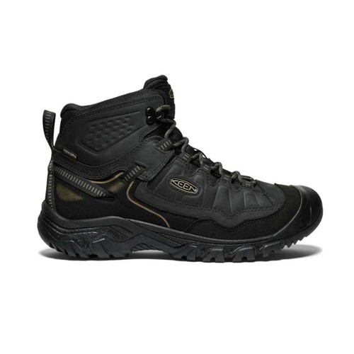 Keen Targhee IV Mens Waterproof Mid Hiking Boots - Triple Black
