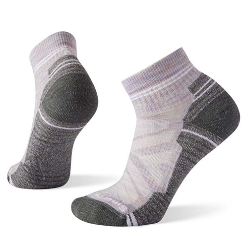 Smartwool Hike Light Cushion Womens Ankle Socks - Purple Eclipse - L