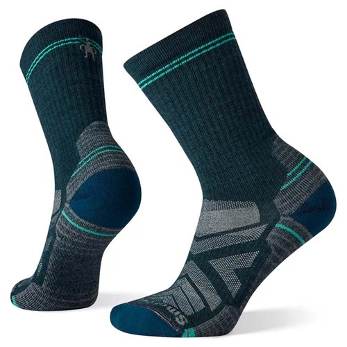 Smartwool Hike Light Cushion Crew Womens Socks - Twilight Blue - L