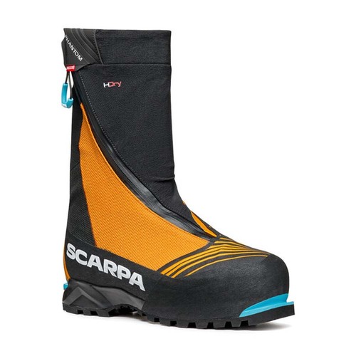 Scarpa Phantom 6000 HD Mens Mountaineering Boots - Black/Bright Orange - EU41/US8