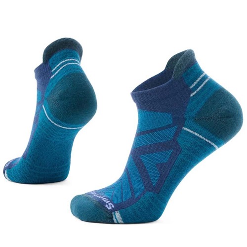 Smartwool Hike Light Cushion Womens Low Ankle Socks - Twilight Blue - M