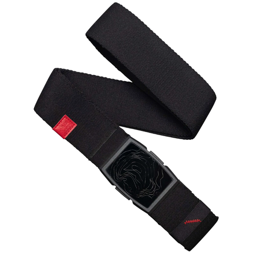 Arcade Capture Jimmy Chin Topo Belt - Black/Red
