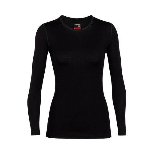 Icebreaker Merino 260 Tech LS Crewe Thermal Womens Top