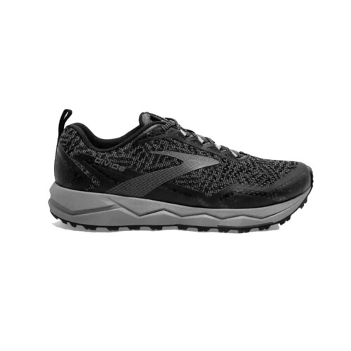Brooks Divide Mens Trail Running Shoes - Black/Grey